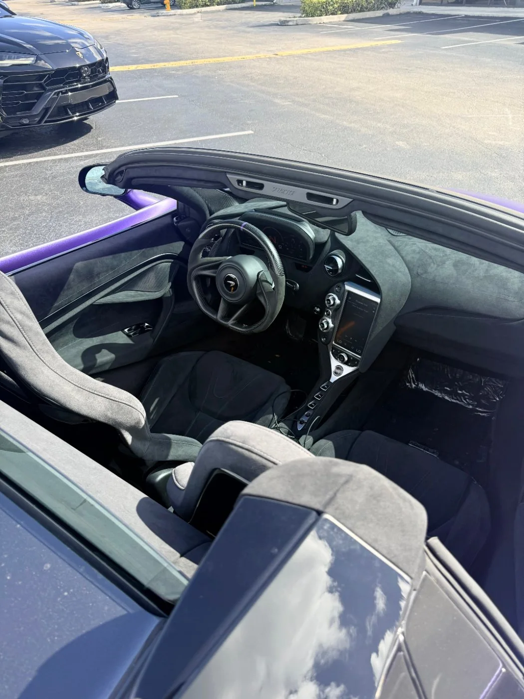 McLaren 720s Spyder Nebula Purple
