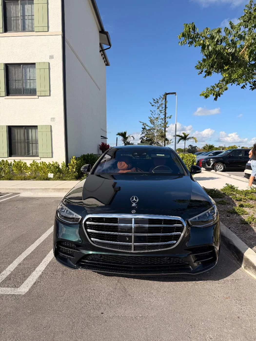 Mercedes-Benz S580e Midnight Green W Peanut Butter Interio